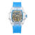 watches men ONOLA Luxury Fashion Plastic Transparent Hollow Full Automatic Mechanical Watch for Men Waterproof Clock
