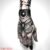 Waterproof Temporary Tattoo Sticker eagle Crow Gothic eye Fake Tatto Flash Tatoo Hand back Arm art Tattoos for boy Women Men