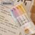 5 Colors/box Double Headed Highlighter Pen Set Fluorescent Drawing Markers Highlighters Pens Art Japanese Cute Pastel Stationery