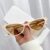 Cat’s Eye Sunglasses for Women 2024 New European and American Fashion Decoration Sunglasses