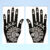 Temporary Tattoo Stencil Hand Henna DIY Body Art Sticker Template Wedding Tool Professional India Fashion Decal Flower Stencil