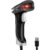JRHC Barcode Scanner,USB Wired QR Bar Code Scanner 2D Handheld Inventory Scanner Automatic UPC EAN Reader Library Book Scanner