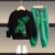 Spring Autumn Kid Boy Clothes Chidlren’s Set Cartoon Bear Sweatshirt Pant Outfit 7 8 9 10 11 12 Year