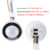 2PCS PIR Motion Sensor Detector Smart Switch Home Indoor Outdoor Infrared Light 110V 220V Time Delay Mode Adjust Lighting Switch