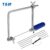 TASP 4″ Adjustable Frame Sawbow U-shape Coping Jig Saw for Woodworking Craft Jewelry DIY Hand Tools with 6pcs Spiral Blades