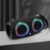 Portable Waterproof 100W High Power Bluetooth Speaker RGB Colorful Light Wireless Subwoofer 360 Stereo Surround TWS FM Boom Box