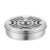 Mosquito Coils Holder Stainless Steel Mosquito Coil Box with Cover Round Mosquito Coil Tray Easy To Clean Anti-Mosquito Supplies