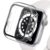 Glass+Matte Watch Cover for Apple Watch 9 8 7 6 Case 45 41 44 40mm 42mm 38mm Bumper+Screen Protector for Iwatch SE 5 4 3 2 cover