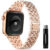 Diamond Bracelet for Apple Watch Band 41mm 40mm women fashion Stainless Steel Strap iWatch Ultra 2 49mm 9 8 7 6 SE 5 4 45mm 44mm