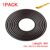 SEAMETAL Car Window Seal Strip V Shape Car Side Window Sealing Strip Rubber Seal Filler Noise Insulation Weatherstrip Sealant