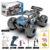 RC Car High Speed Remote Control Car Adapt To All-Terrain Long Endurance Strong Shock-Absorbing With LED Headlight 4WD Kid Toys