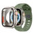 Case+Strap For Apple Watch Band 45mm44mm41mm 42 40mm Smart Silicone Bracelet Iwatch Series 3 4 5 6 Se 7 8 9 Change To Ultra Case