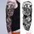 Waterproof Temporary Tattoo Sticker Anubis Ancient Egypt Greece Zeus Eye Full Arm Fake Tatto Flash Tatoo Sleeve for Men Women