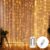 LED Garland Curtain Lights 8 Modes USB Remote Control Fairy Lights String Wedding Christmas Decor for Home Bedroom New Year Lamp