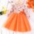 2024 Dress Kids Girls Clothes Summer Spring Princess Girls Clothing Long Sleeve Flower Party Children Dress 3 4 5 6 7 Years Old
