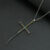 Anime One Piece Necklace For Men Women Dracule Mihawk Cross Sword Kogatana Retro Pendant Choker Kolye Metal Weapon Keychain Gift