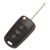 Jingyuqin Remote Car Key Case Shell For Hyundai Sonata Tucson Mistra Veloster IX25/35 Kia K2 K5 Soul Forte Rio Carens 3B