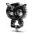 Owl Motorcycle Headlight Yellow And White Bicolor LED Spotlight Driving Auxiliary Fog Lamp Car UTV Truck Off Road Accessories