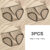 3PCS Soft Briefs Comfortable Sexy Mid-rise Lingerie for Ladies Sports Panty Women Underwears Intimate Underwear Women’s Panties