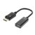 4K DP to HDMI-compatible Adapter Converter Display Port Male DP to Female HD TV Cable Adapter Video Audio For PC TV