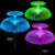 Double Solar Jellyfish Light 7 Colors Solar Garden Lights LED Fiber Optic Lights Outdoor Waterproof Decor Lamp for Lawn Patio