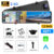 4K Dash Cam for Cars 12inch Wireless CarPlay Android Auto Car DVR Video Recorder GPS Rear View Mirror car intelligent systems
