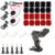 KFFTWWX Accessories Kit for GoPro Hero 12 11 10 9 8 7 Black Silver 6 5 4 Osmo Motorcycle Helmet Chin Mount Go Pro AKASO/Campark
