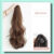 Synthetic Long Straight Claw Clip On Ponytail Hair Extensions 24Inch Heat Resistant Pony Tail Hair piece For Women Daily Party