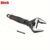 Wide Mouth Adjustable Wrench Set, 6-Inch & 10-Inch Wrenches, Plumbing Adjustable Wrench with Soft Grip,Metric, Cr-V Steel