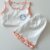 Summer Baby New Sleeveless Tank Top T-shirt Short Two Piece Set Baby Thin Casual Home Clothing Set Children’s Pajamas