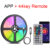 Led Lights for Room RGB 5050 Led Strip with Remote Control Color Changing RGB Tape Lights for Home Party Decoration TV Backlight