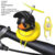 Bicycle Yellow Duck Cartoon Little Yellow Ducks Helmet Head Light Shining Duck Bicycle Bells Handlebar Bicycle Accessories