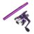 1 Set Telescopic Mini Portable Pocket Pen Casting Fishing Rod Carbon Reel Aluminum Alloy Spinning Ultralight Feeder Fish Pole