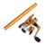 1 Set Telescopic Mini Portable Pocket Pen Casting Fishing Rod Carbon Reel Aluminum Alloy Spinning Ultralight Feeder Fish Pole