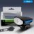 Black Bicycle Light USB Led Waterproof With Horn Mountain Bike Dark Night Outdoor Riding Headlight