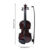 Simulated Violin Music Practice Violin for Beginners Violin Kit Musical Instrument Exquisite Props Gifts Adjustable Strings