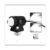 2PCS Universal Motorcycle LED Headlight Projector Lens Dual Color ATV Scooter Driving Lamp Fog Light Auxiliary Spotlight Lamp