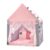Large Kids Tents Tipi Baby Play House Child Toy Tent 1.35M Wigwam Folding Girls Pink Princess Castle Child Room Decor