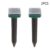 2/4Pcs Ultrasonic Solar Power Pest Outdoor Repellent for Snake Mosquitoes Mouse Mole Animal LED Light Repeller Yard Garden