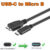 USB C to Micro B 3.0 cable Short 5Gbps USB 3.1 USB-C to USB 3.0-Micro B data Sync cord for Hard Drive Disk HDD SSD cable WD