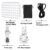 LED Selfie Light 60 High-quality LED Beads 2200mAh Rechargeable CRI 97+, 7 Light Modes Portable on Light for Phone/Tablet/Laptop
