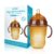 Dr.isla Silicone Baby Bottle Feeding Bottle with Handle for Baby Weaning Anti-Choking Nipple Bottle for Baby 0-9 Month 150/250ML