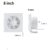 4″6″8″ Exhaust fan toilet powerful mute exhaust fan household wall exhaust fan ventilation fan for dropshipping