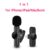 K9 Professional Microphone Wireless Lavalier Microphone for Android Type C iPhone Live Broadcast Gaming Recording Interview Vlog