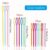 30 PCs Mixed Color 7/9/15cm Plastic Knitting Needles Crochet Hooks Wool Yarn Needle Children DIY Sweater Weaving Tools Accessory