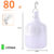 200w USB Rechargeable LED Bulb Camping Light 5 Lighting Modes Hanging Tent work light Portable Emergency Bulb for Garden Outdoor