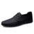 Men’s leather shoes soft soles four seasons plus size casual leather shoes fashion trendy youth party Versatile driving shoes