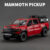 1:32 DODGE Mammoth 1000 TRX Alloy Pickup Car Model Diecast Metal Off-road Vehicle Model Sound and Light Simulation Kids Toy Gift