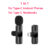New Wireless Lavalier Microphone Portable Audio Video Recording Mini Mic for iPhone Android Live Broadcast Gaming Phone Mic