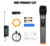 Wireless Microphone UHF Fixed Frequency 2 Channels Handheld Mic Micphone For Party Karaoke Professional Church Show Meeting